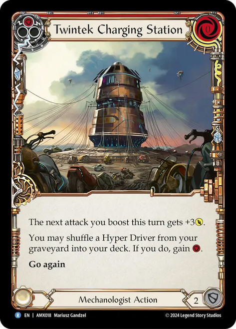 Twintek Charging Station
Armory Deck: Maxx Nitro
Single
Flesh and Blood