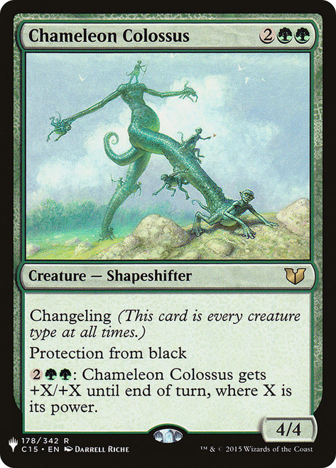 Chameleon Colossus\nPlaneswalker Symbol Reprints\nSingle\nMagic The Gathering