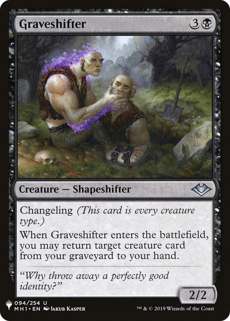 Graveshifter (Modern Horizons)\nPlaneswalker Symbol Reprints\nSingle\nMagic The Gathering
