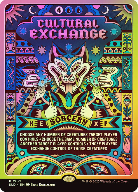 Cultural Exchange (Secret Lair) (Full Art)\nPromo: General\nSingle\nMagic The Gathering