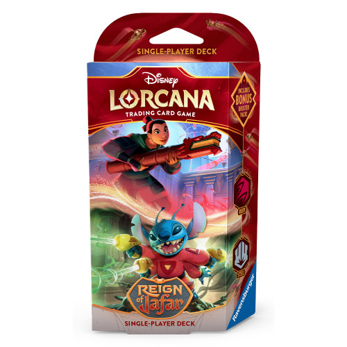 Lorcana: Reign of Jafar Starter Deck - Ruby & Steel
Reign of Jafar
Sealed
Lorcana