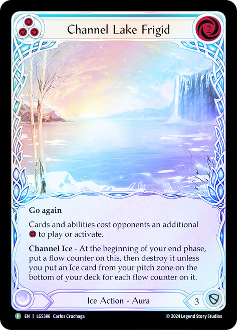 Channel Lake Frigid (Skirmish)
Promotional Cards
Single
Flesh and Blood