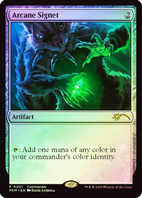 Arcane Signet (MagicFest) (Commander)\nPromo: General\nSingle\nMagic The Gathering