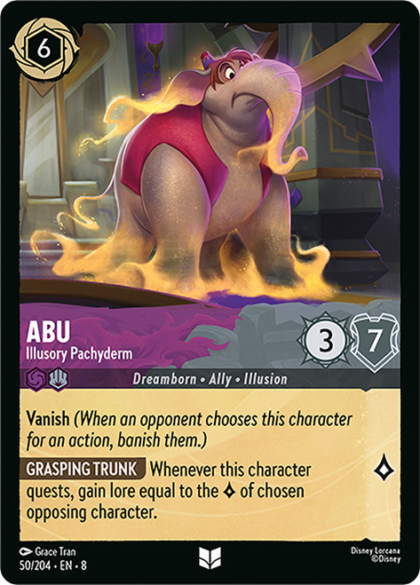 Abu - Illusory Pachyderm
Reign of Jafar
Single
Lorcana