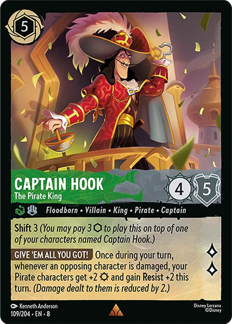 Captain Hook - The Pirate King
Reign of Jafar
Single
Lorcana