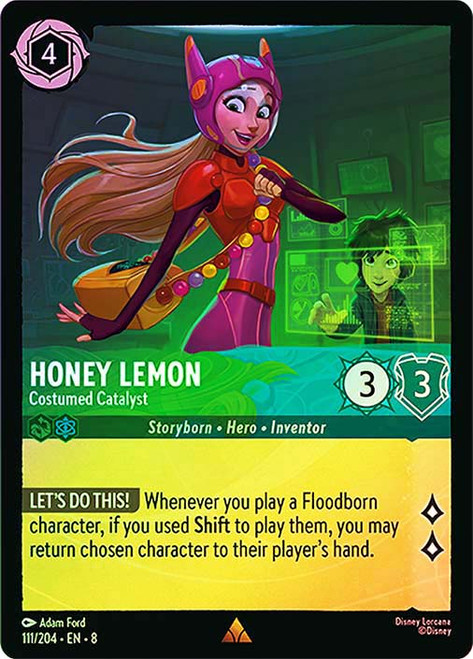 Honey Lemon - Costumed Catalyst
Reign of Jafar
Single
Lorcana