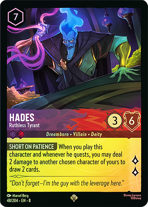 Hades - Ruthless Tyrant
Reign of Jafar
Single
Lorcana