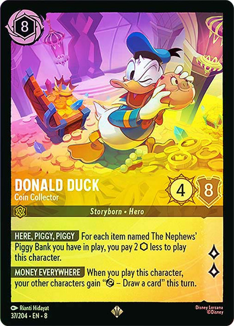 Donald Duck - Coin Collector
Reign of Jafar
Single
Lorcana
