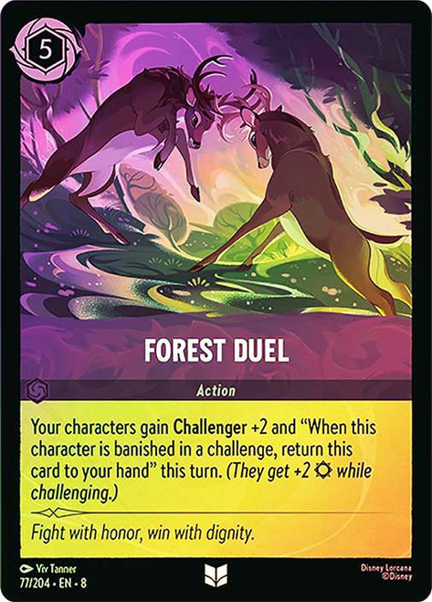 Forest Duel
Reign of Jafar
Single
Lorcana