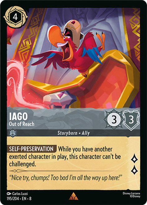 Iago - Out of Reach
Reign of Jafar
Single
Lorcana