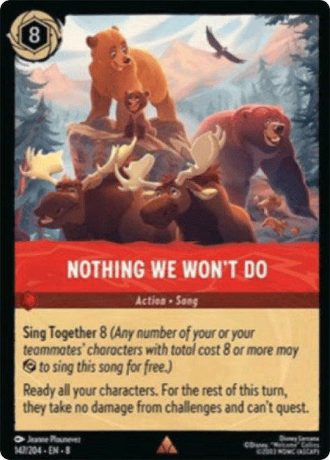 Nothing We Won't Do
Reign of Jafar
Single
Lorcana