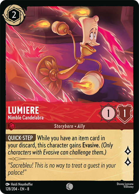 Lumiere - Nimble Candelabra
Reign of Jafar
Single
Lorcana