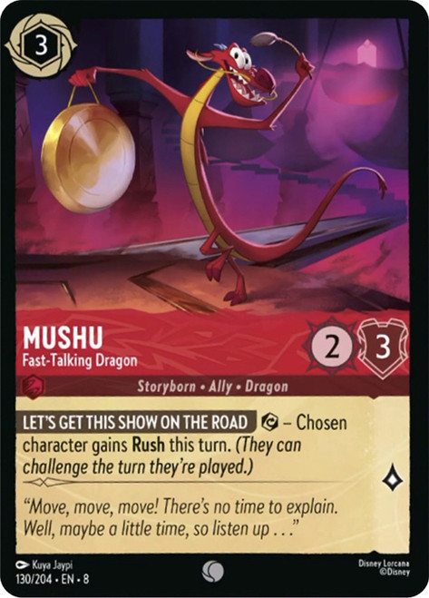 Mushu - Fast-Talking Dragon
Reign of Jafar
Single
Lorcana