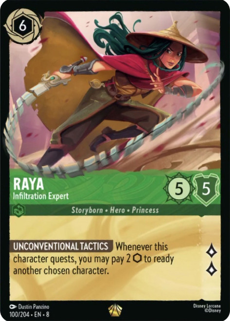 Raya - Infiltration Expert
Reign of Jafar
Single
Lorcana