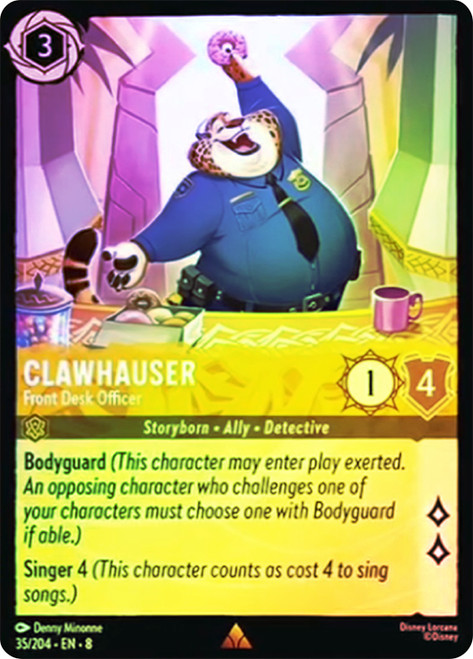 Clawhauser - Front Desk Officer
Reign of Jafar
Single
Lorcana
