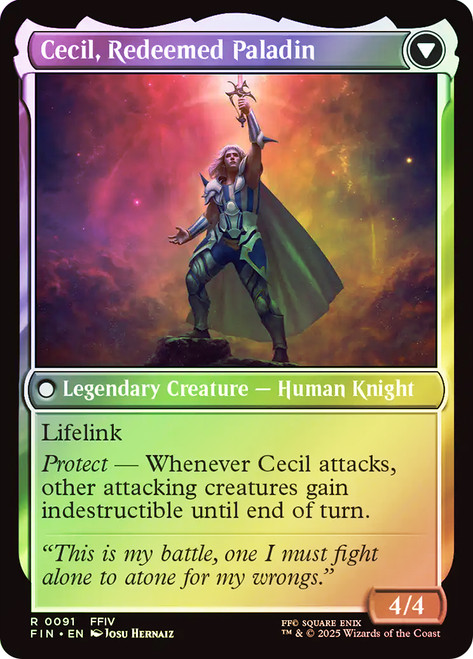 Cecil, Dark Knight // Cecil, Redeemed Paladin | FINAL