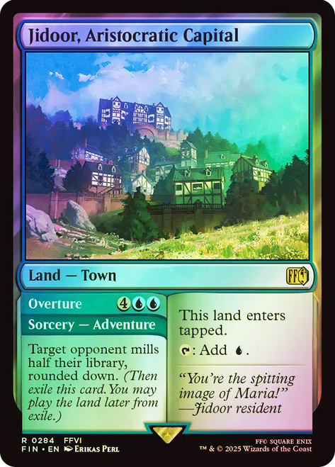 Jidoor, Aristocratic Capital // Overture\nFINAL FANTASY\nSingle\nMagic The Gathering