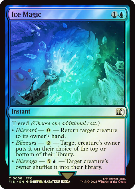 Ice Magic\nFINAL FANTASY\nSingle\nMagic The Gathering