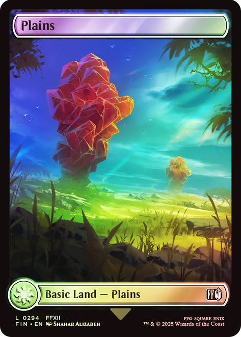 Plains (#294) (Full Art)\nFINAL FANTASY\nSingle\nMagic The Gathering