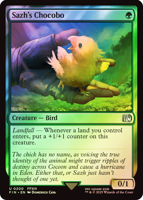 Sazh's Chocobo\nFINAL FANTASY\nSingle\nMagic The Gathering