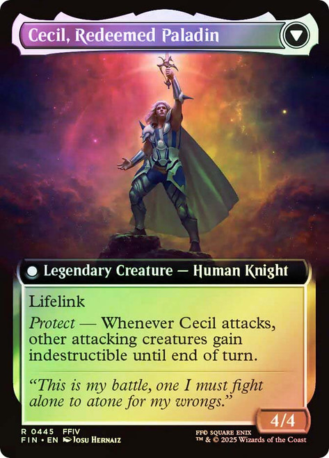 Cecil, Dark Knight // Cecil, Redeemed Paladin (#445