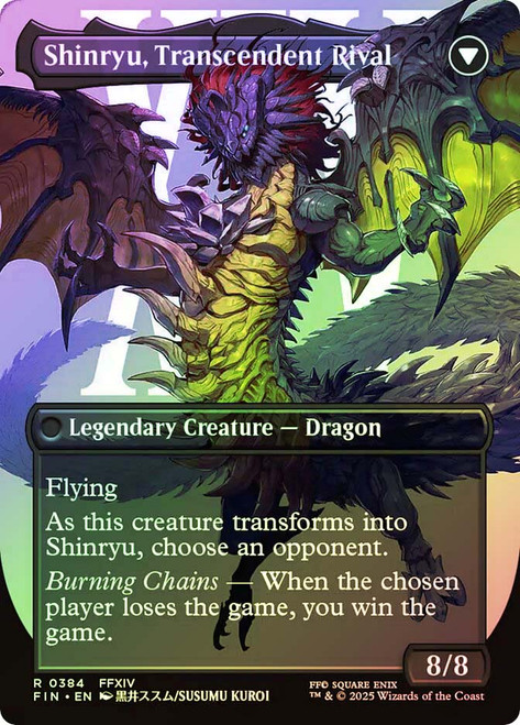 xenos mtg final fantasy Magic: the Gathering call upon classic summons Zenos yae Galvus - FINAL