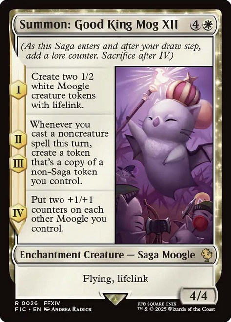 Summon: Good King Mog XII | FINAL FANTASY Commander | Star City Games