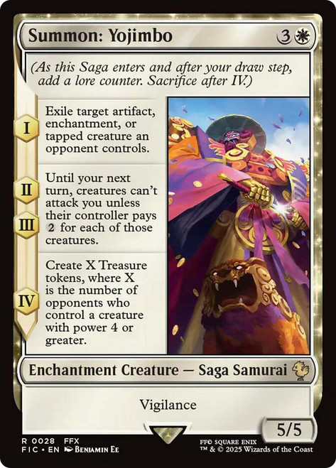 Summon: Yojimbo | FINAL FANTASY Commander | Star City Games