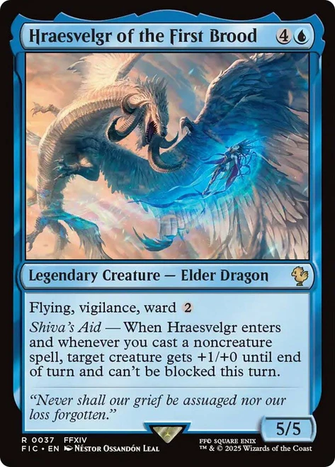 Hraesvelgr of the First Brood\nFINAL FANTASY Commander\nSingle\nMagic The Gathering