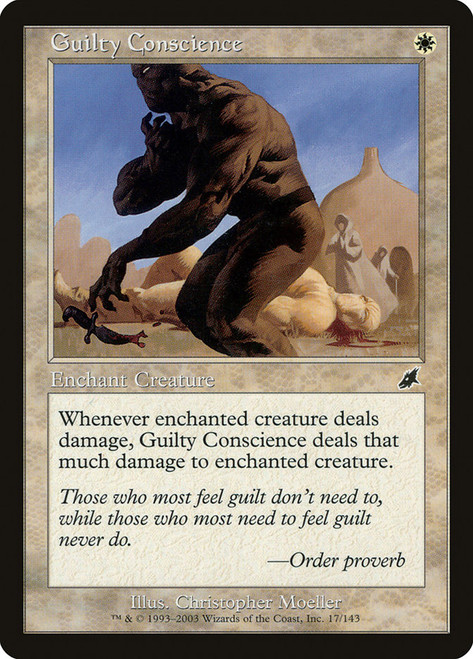 Guilty Conscience\nScourge\nSingle\nMagic The Gathering