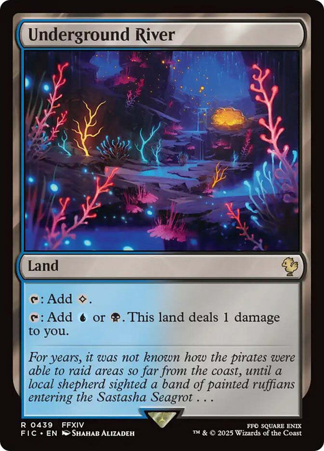 MTG 地底の大河/Underground River(7ED)Foil 地底の大河 [7ED] Foil 【BIGWEB | MTG】日本最大級の激安カード