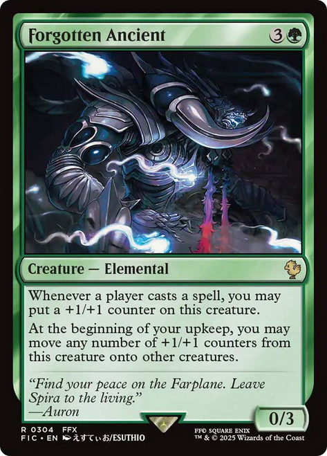 Forgotten Ancient\nFINAL FANTASY Commander\nSingle\nMagic The Gathering