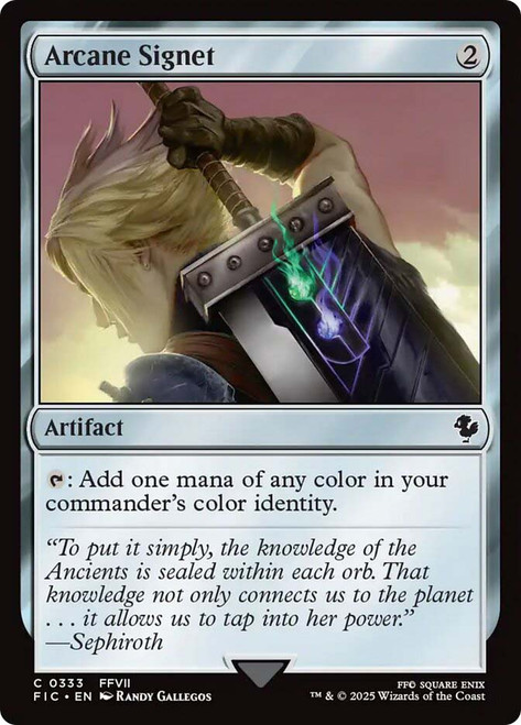 Arcane Signet | FINAL FANTASY Commander | Star City Games