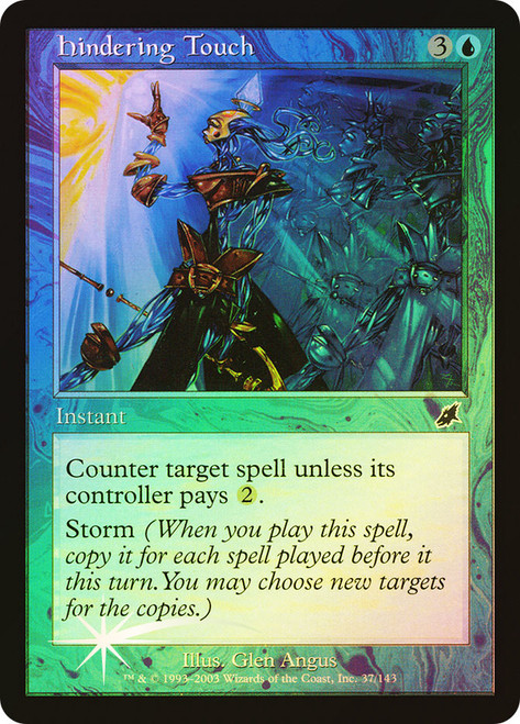 Hindering Touch\nScourge\nSingle\nMagic The Gathering
