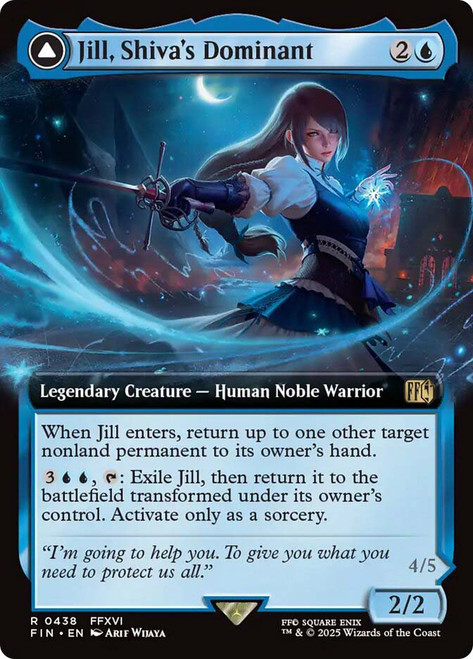 MTG シヴァ/Shiva【Foil】 MTG: Magic The Gathering/FINAL FANTASY]【EN】Summon: Shiva