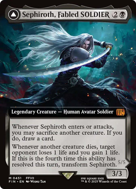 Sephiroth, Fabled SOLDIER // Sephiroth, One-Winged Angel | FINAL