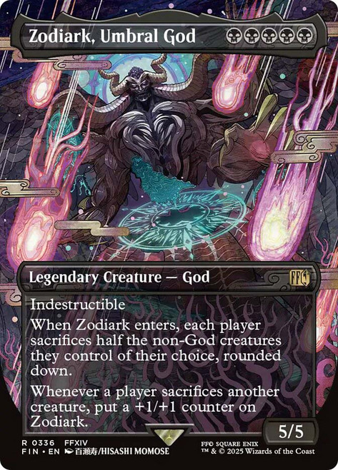 ソマビト　逆鱗　1st ANNIVERSARY Zodiark, Umbral God | FINAL FANTASY | Star City Games