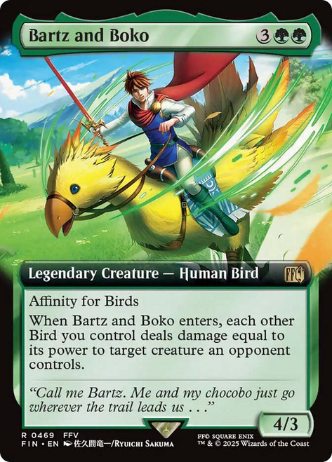Bartz and Boko (Extended Art)\nFINAL FANTASY - Variants\nSingle\nMagic The Gathering