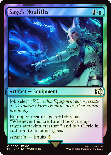 Sage's Nouliths\nFINAL FANTASY\nSingle\nMagic The Gathering