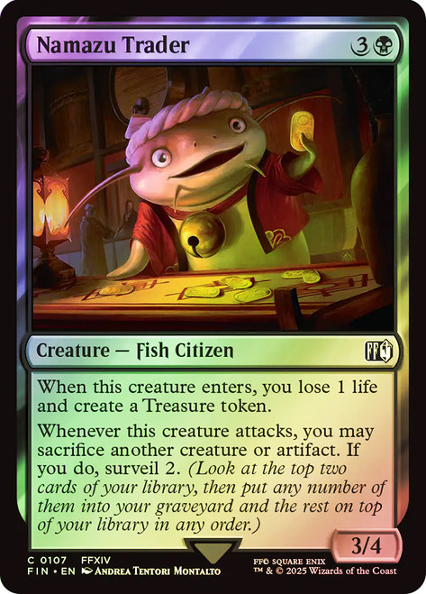 Namazu Trader\nFINAL FANTASY\nSingle\nMagic The Gathering