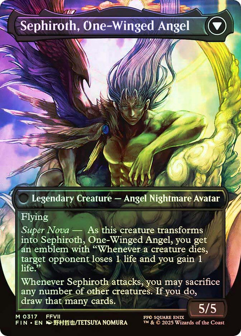 Sephiroth, Fabled SOLDIER // Sephiroth, One-Winged Angel