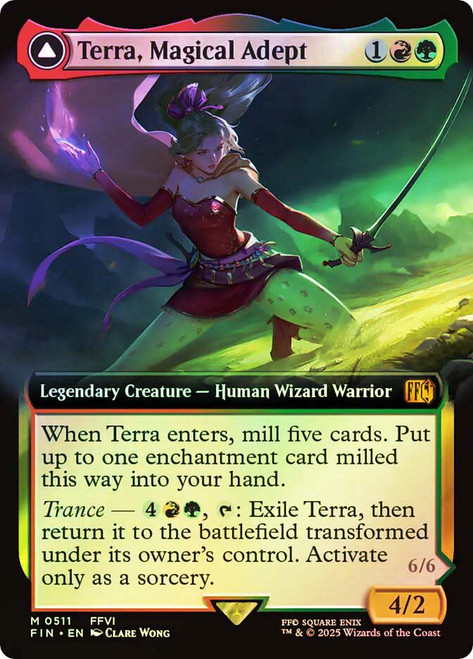 Terra, Magical Adept // Esper Terra (#511) (Extended Art