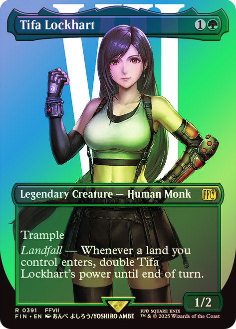 Tifa Lockhart (FINAL FANTASY) (PTQ) (Borderless) | Promo