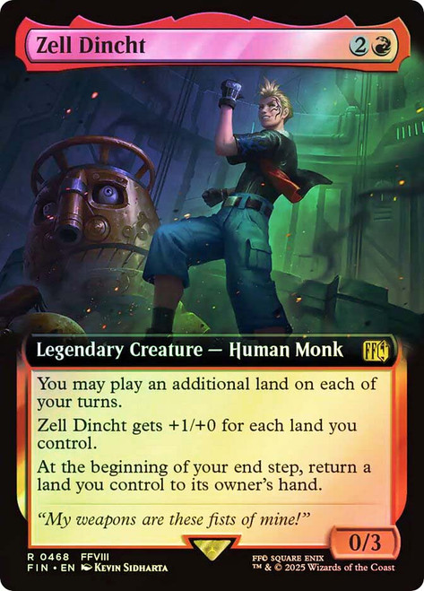 Zell Dincht (Extended Art)\nFINAL FANTASY - Variants\nSingle\nMagic The Gathering