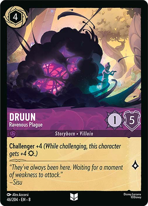 Druun - Ravenous Plague
Reign of Jafar
Single
Lorcana
