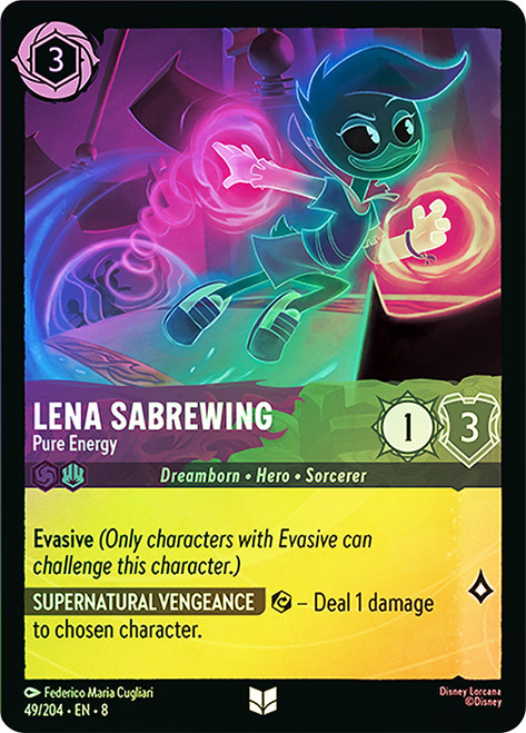 Lena Sabrewing - Pure Energy
Reign of Jafar
Single
Lorcana