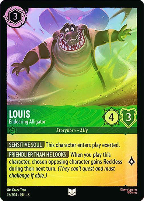 Louis - Endearing Alligator
Reign of Jafar
Single
Lorcana