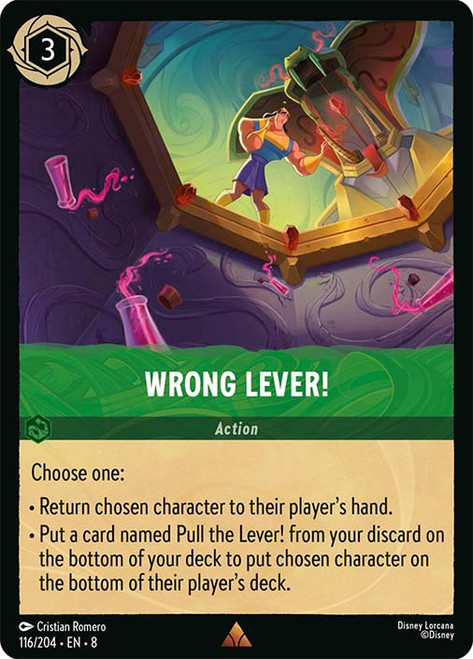 Wrong Lever!
Reign of Jafar
Single
Lorcana