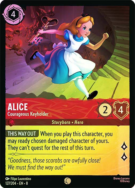 Alice - Courageous Keyholder
Reign of Jafar
Single
Lorcana