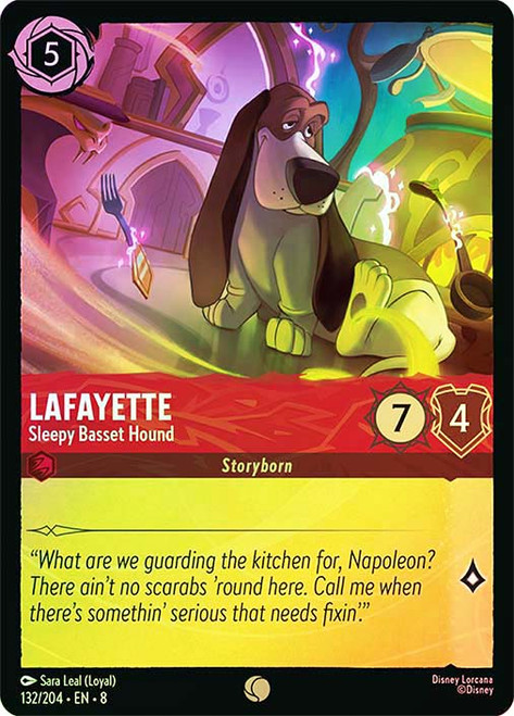 Lafayette - Sleepy Basset Hound
Reign of Jafar
Single
Lorcana